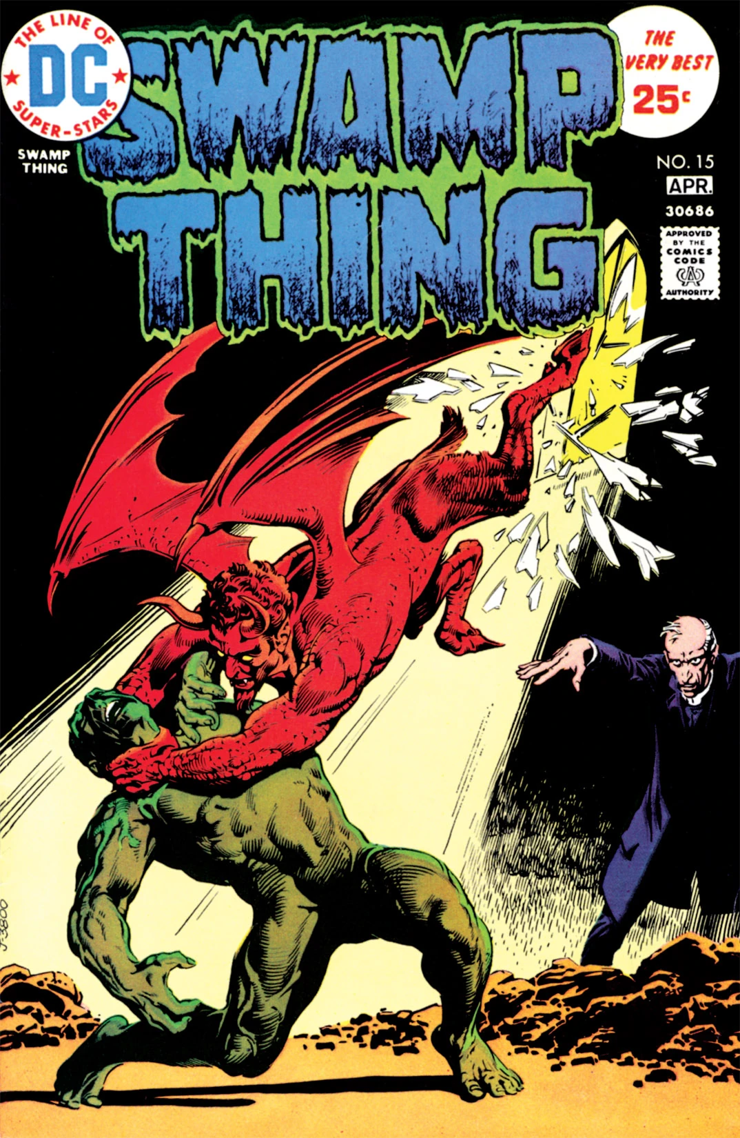 Swamp Thing #15 (DC, 1975 — Cover A) cover